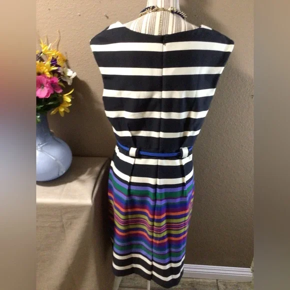 EMMA AND MICHELE STRIPE DRESS - Picture 2 of 11